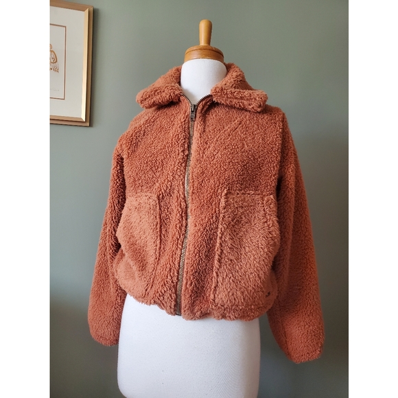 Billabong 'Always Cozy' Sherpa Teddy Jacket - Picture 2 of 11